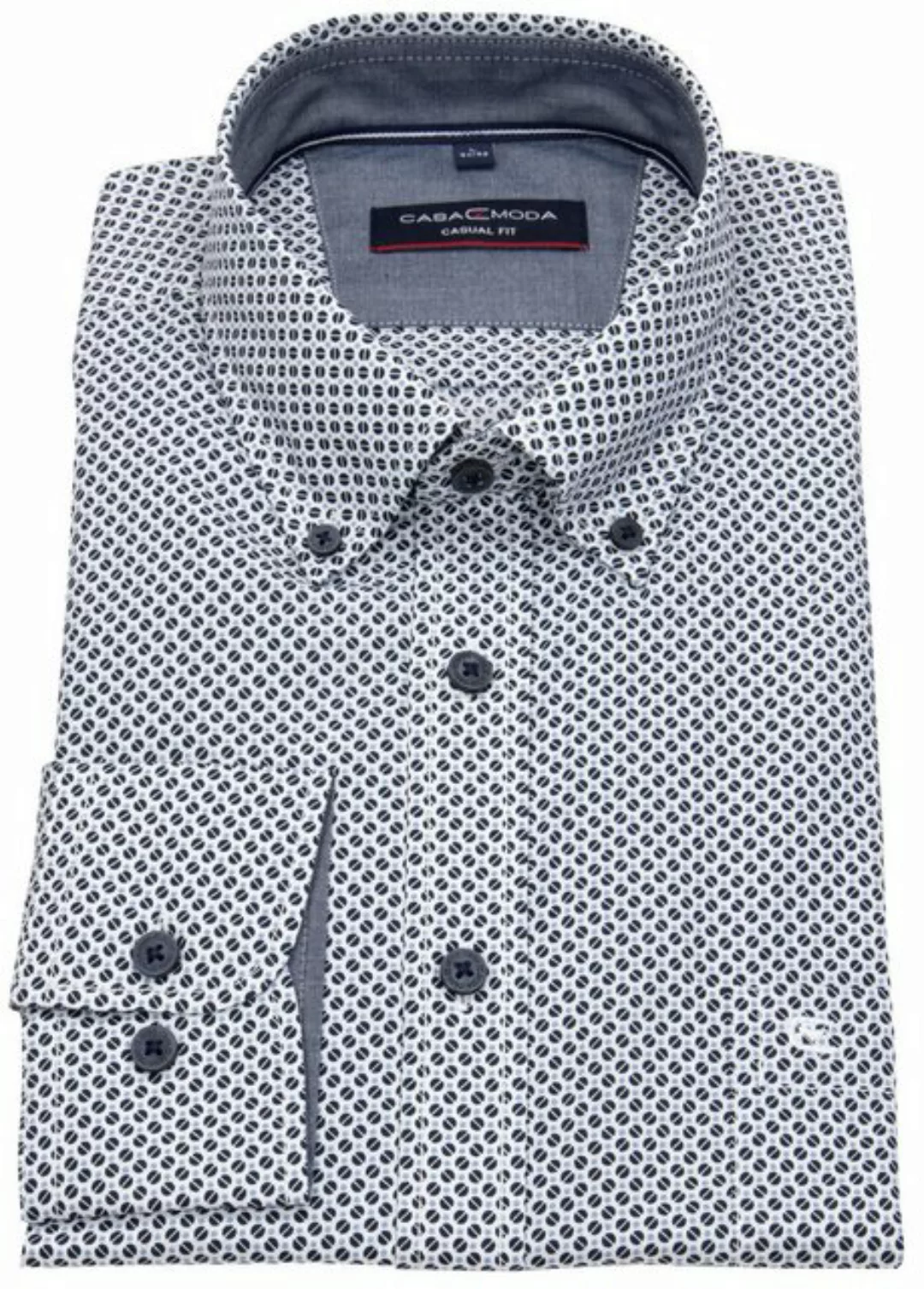 CASAMODA Langarmhemd Casamoda Comfort Fit extra langer Arm Button-Down-Krag günstig online kaufen