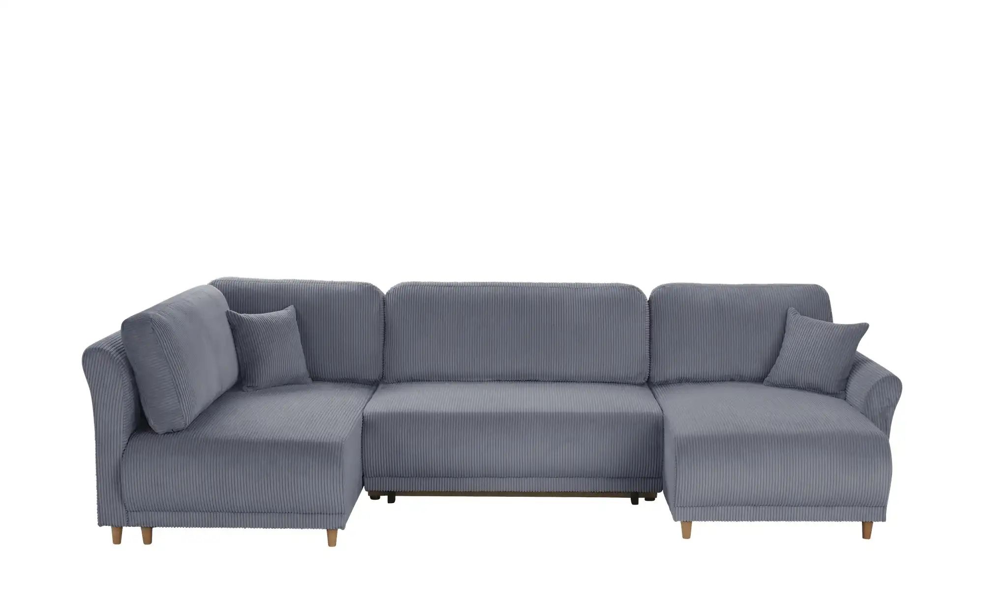 Wohnlandschaft mit Funktion  Malyn II ¦ grau ¦ Maße (cm): B: 316 H: 90 T: 1 günstig online kaufen