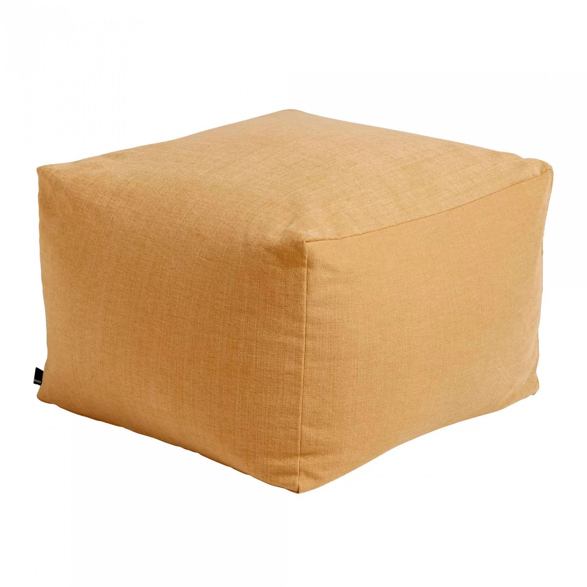 HAY - Pouf - senf/Stoff Linara/LxBxH 59x59x40cm günstig online kaufen