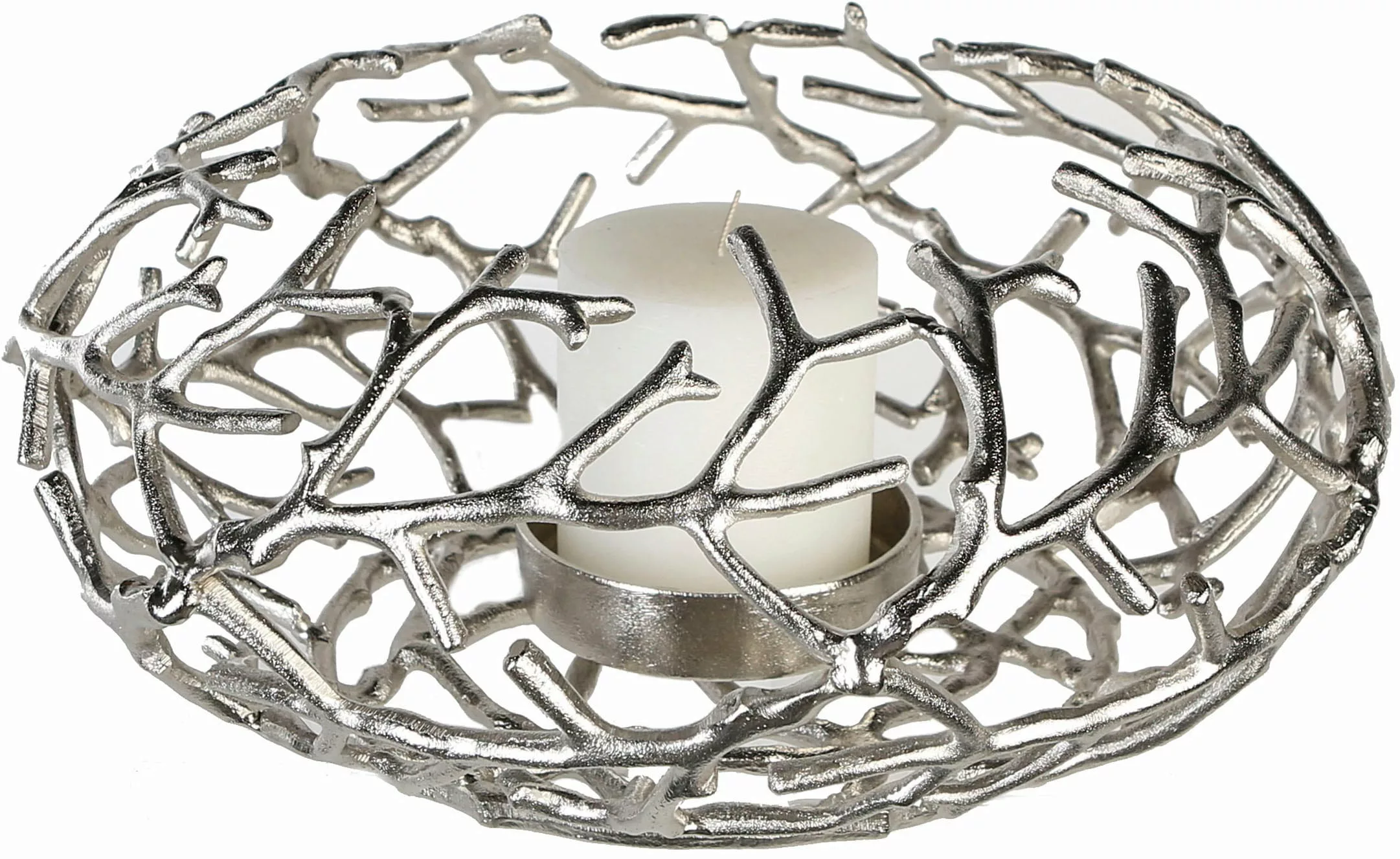 Casablanca by Gilde Kerzenständer »Kerzenleuchter Twigs«, (1 St.), 1-flammi günstig online kaufen