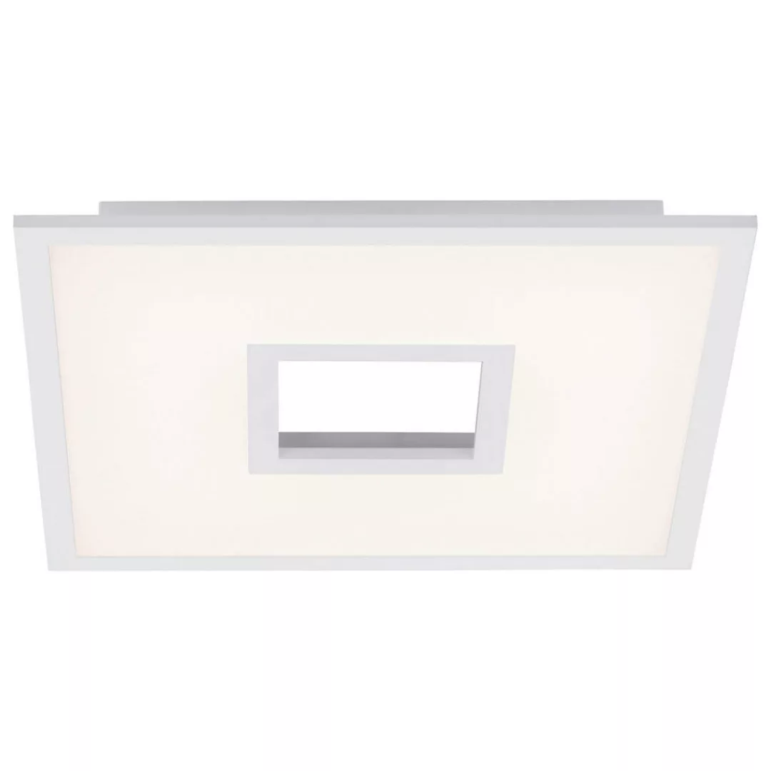 Just Light LED-Deckenleuchte RECESS 11645-16 weiß Kunststoff Metall B/H/T: günstig online kaufen