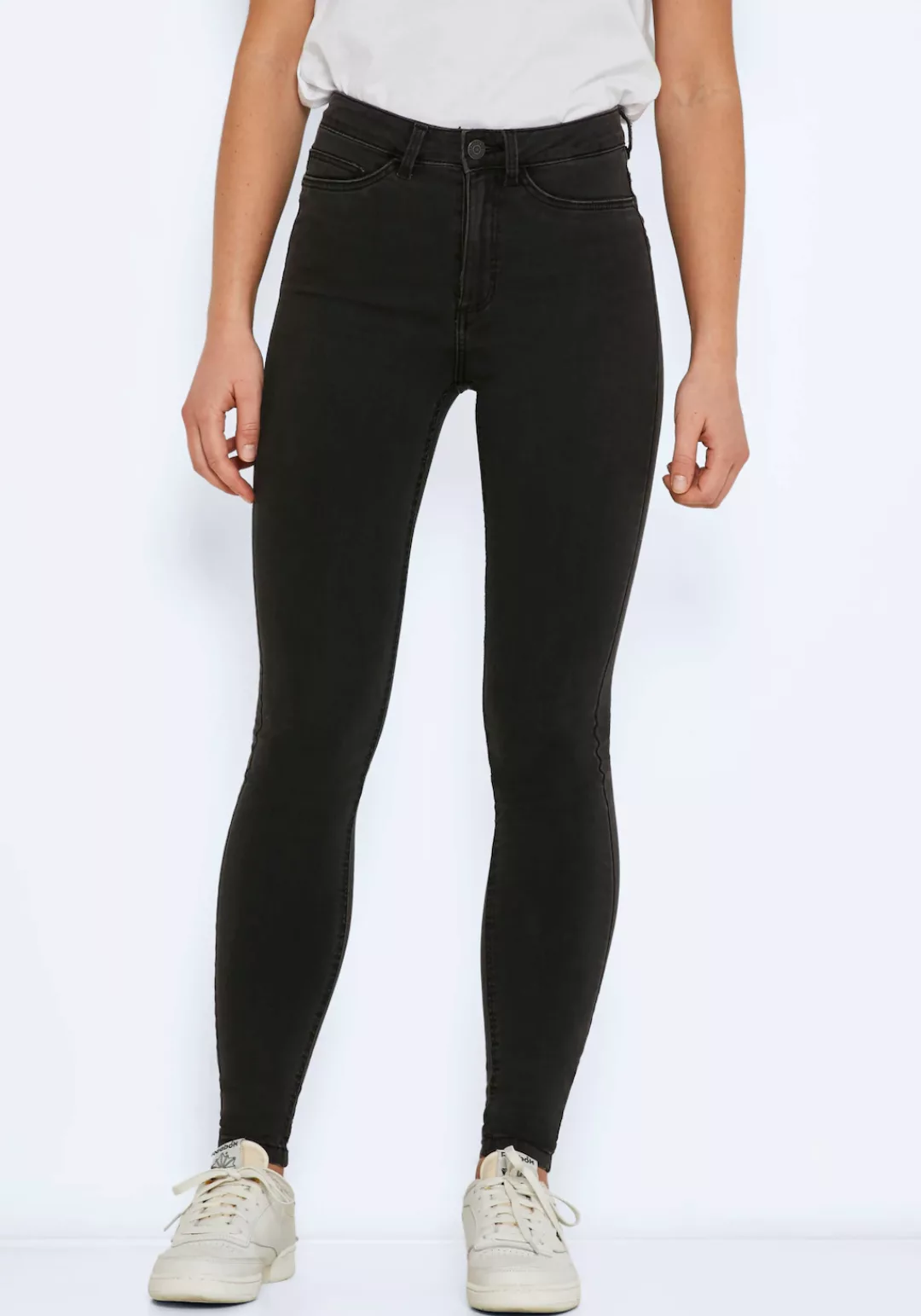 Noisy may Skinny-fit-Jeans "NMCALLIE HW SKINNY JEANS VI069DG NOOS" günstig online kaufen