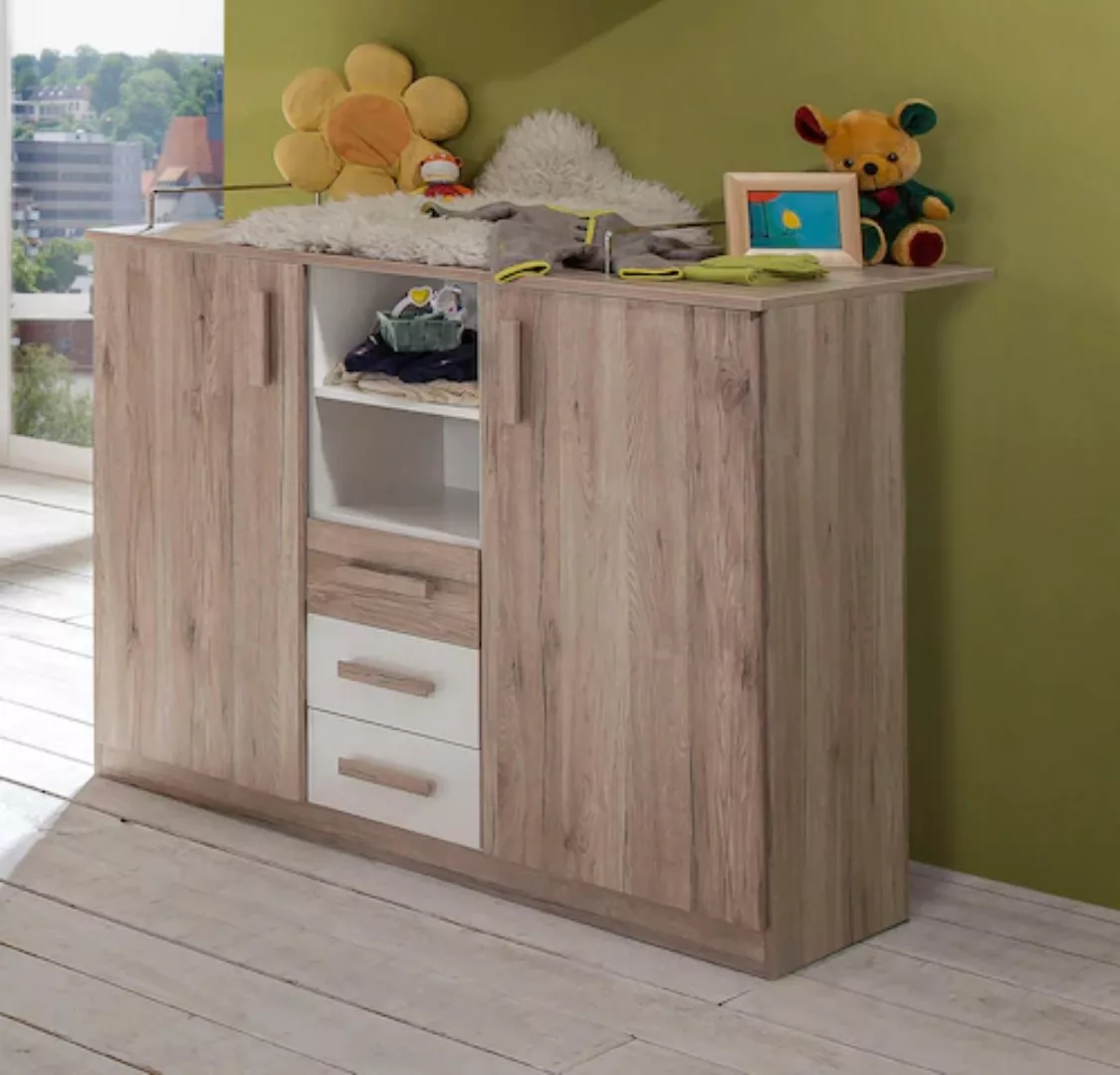 Wickelkommode  Caja ¦ holzfarben ¦ Maße (cm): B: 122 H: 101 T: 75 Baby > Ba günstig online kaufen