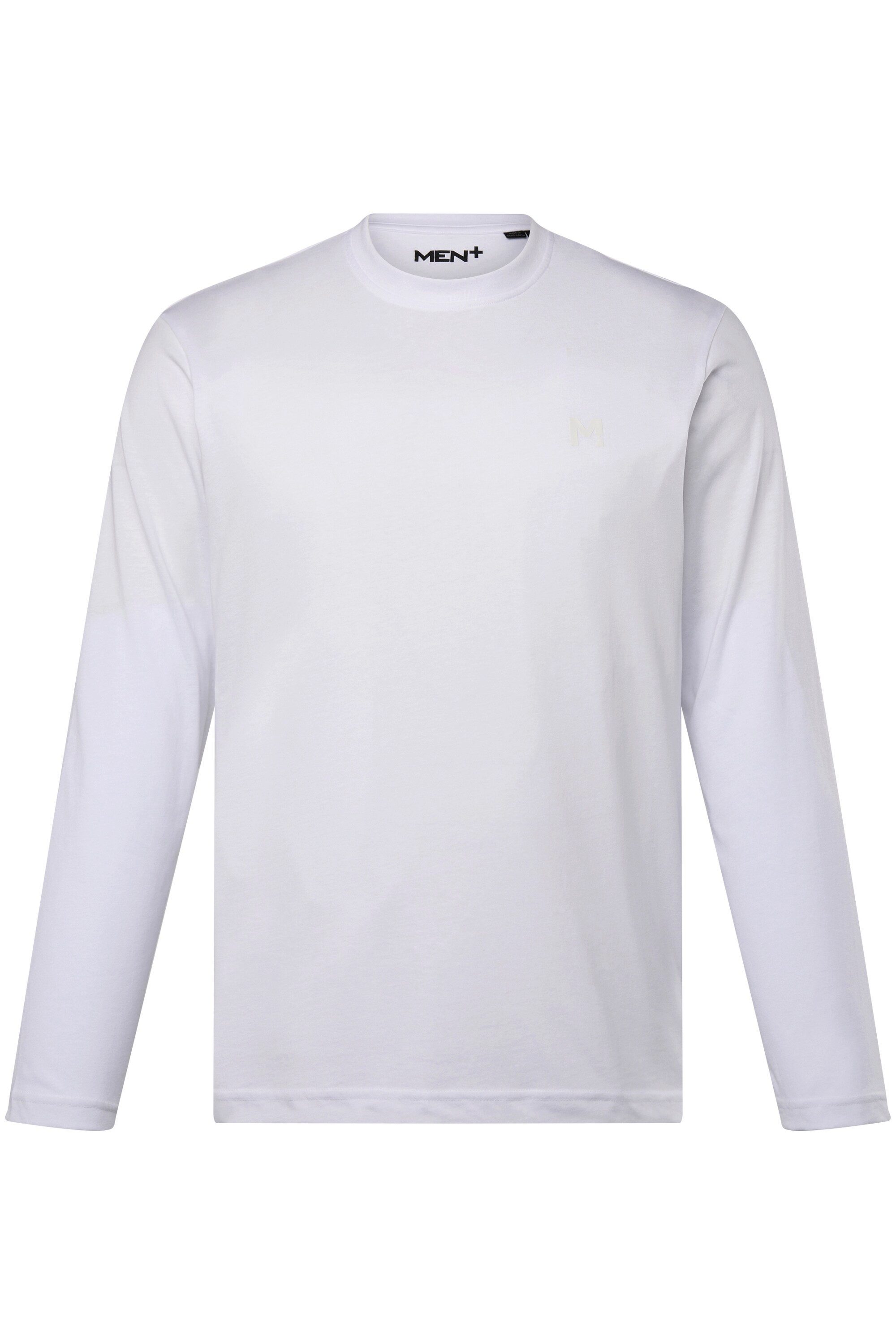Men Plus T-Shirt Men+ Langarmshirt Basic günstig online kaufen