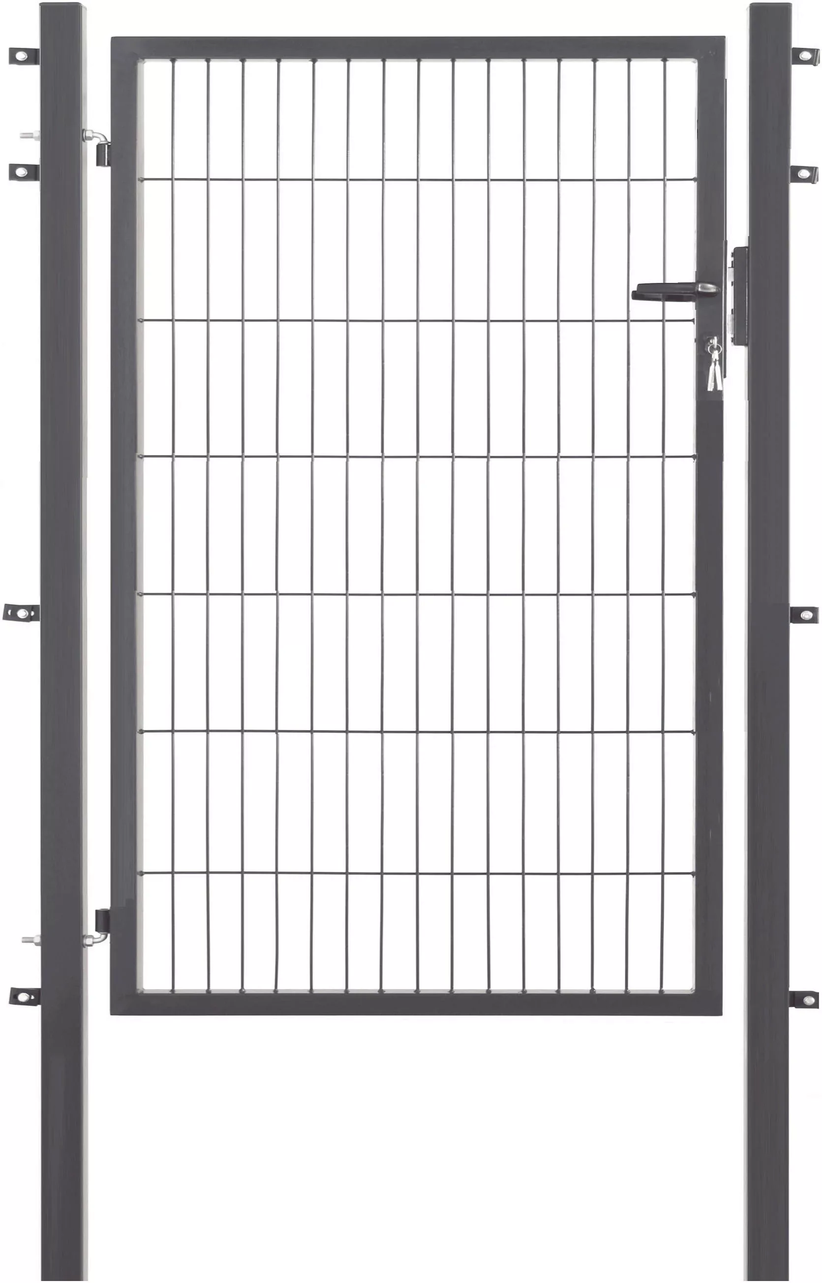 GARDEN N MORE Zauneinzeltür "Einzeltor Excellent", (Set), 143 cm hoch, anth günstig online kaufen