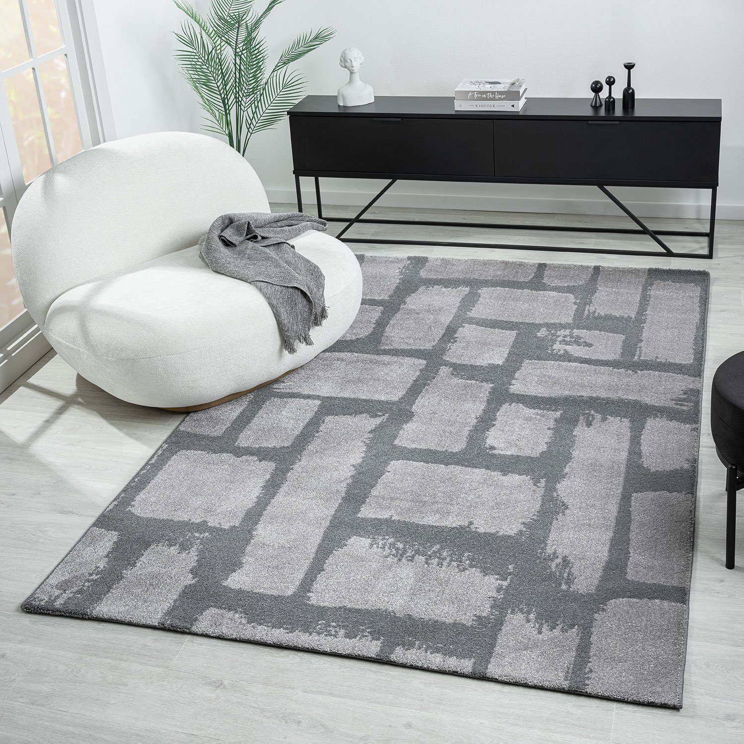 Vimoda Teppich Teppich Wohnzimmer Schlafzimmer Hochwertig günstig online kaufen