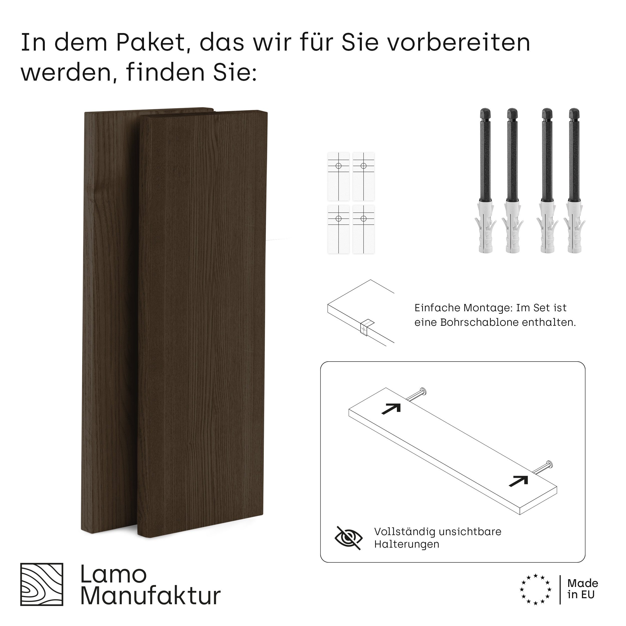 LAMO Manufaktur Wandregal LAMO Manufaktur 2 günstig online kaufen