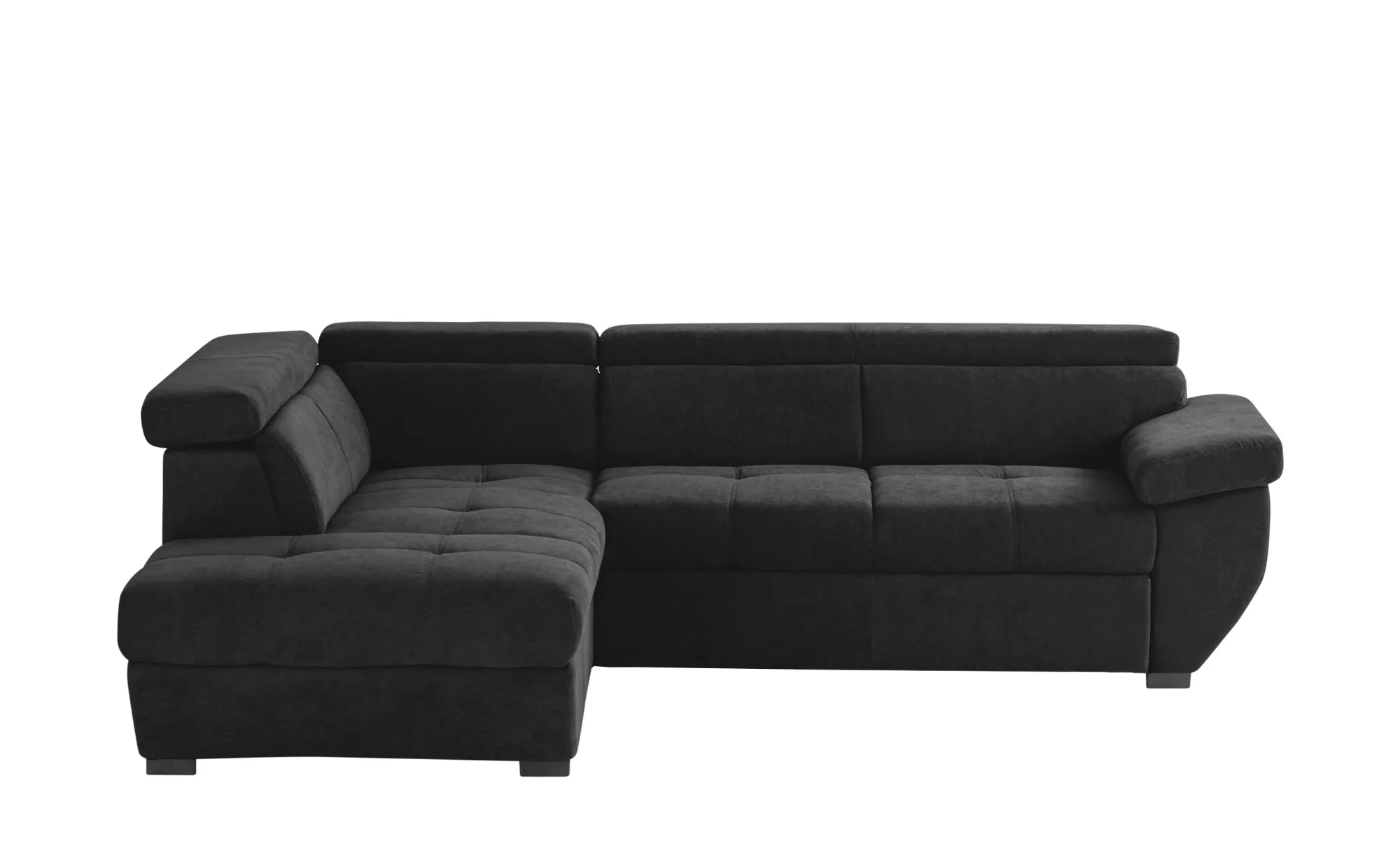 uno Ecksofa  Formula - schwarz - 79 cm - Polstermöbel > Sofas > Ecksofas - günstig online kaufen