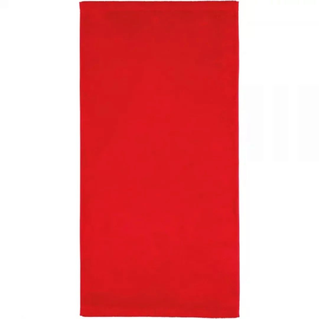 Cawö Handtücher Life Style Uni 7007 - Farbe: rot - 203 - Handtuch 50x100 cm günstig online kaufen