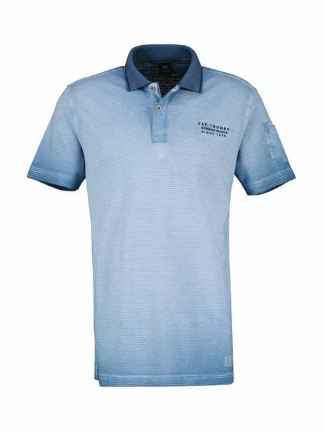 LERROS Poloshirt mit Logo-Applikation auf der Brust günstig online kaufen