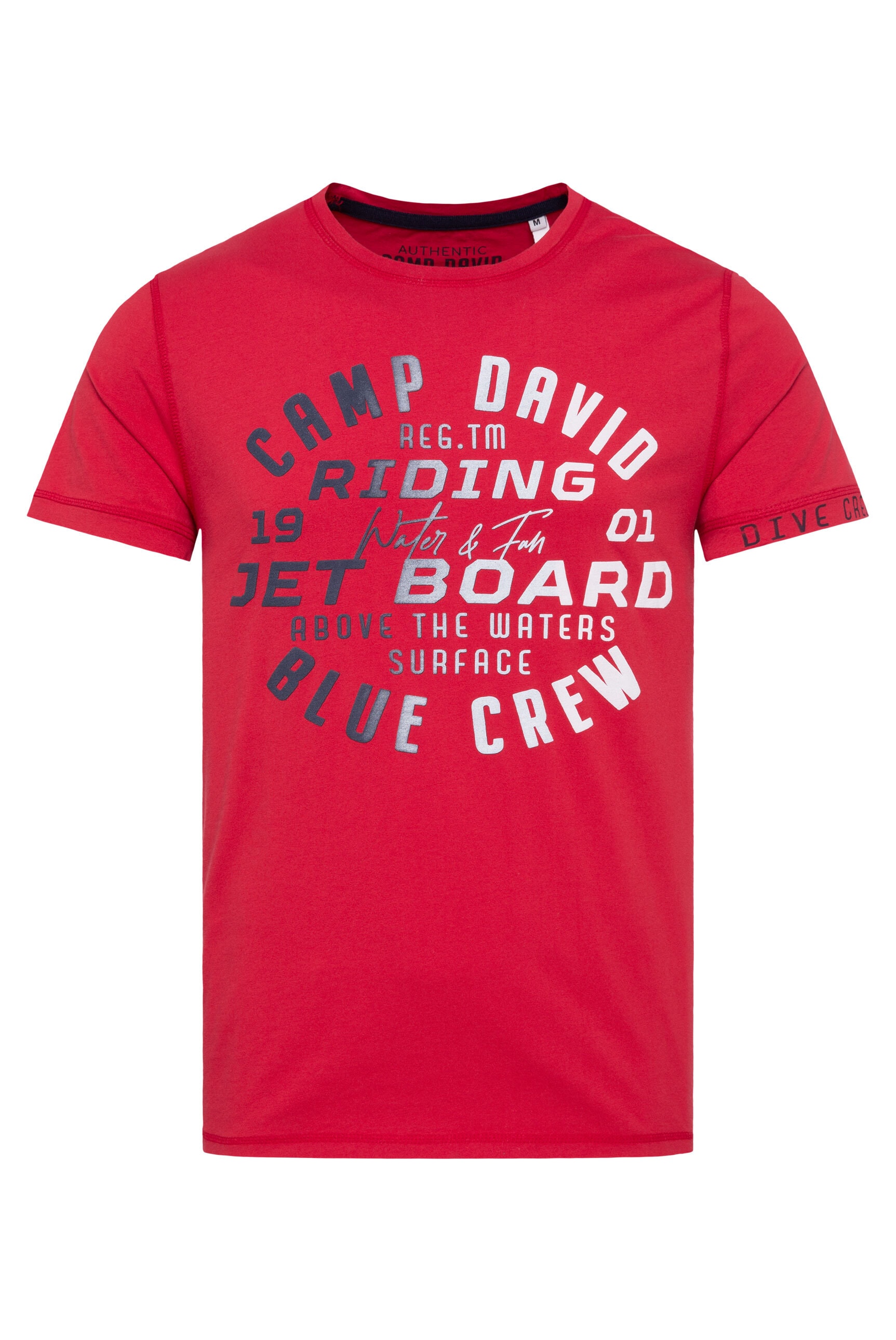 CAMP DAVID Rundhalsshirt, aus Baumwolle günstig online kaufen