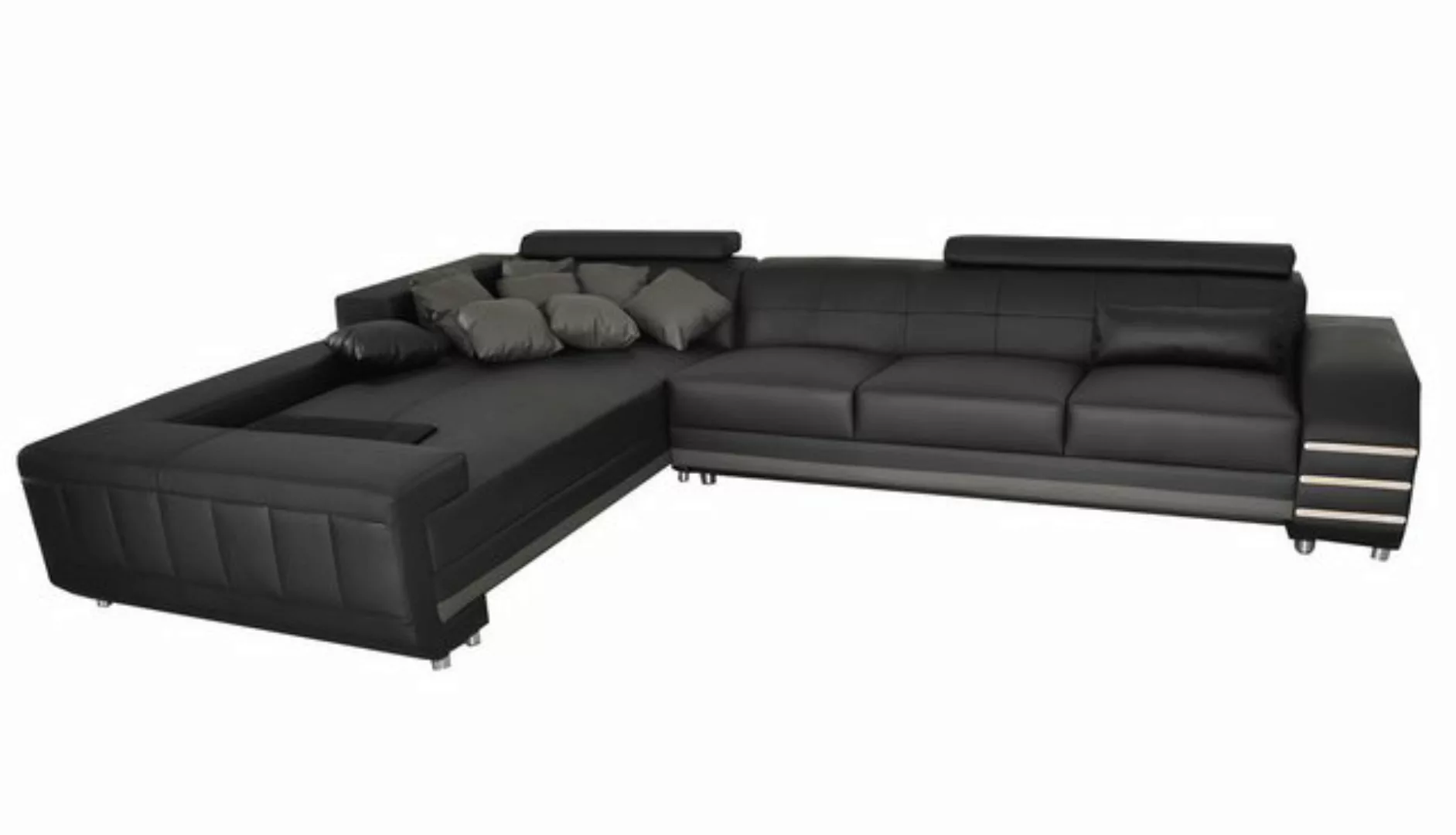 Xlmoebel Sofa XXL L-Form Ecksofa aus Leder mit Polsterung und Design Wohnla günstig online kaufen