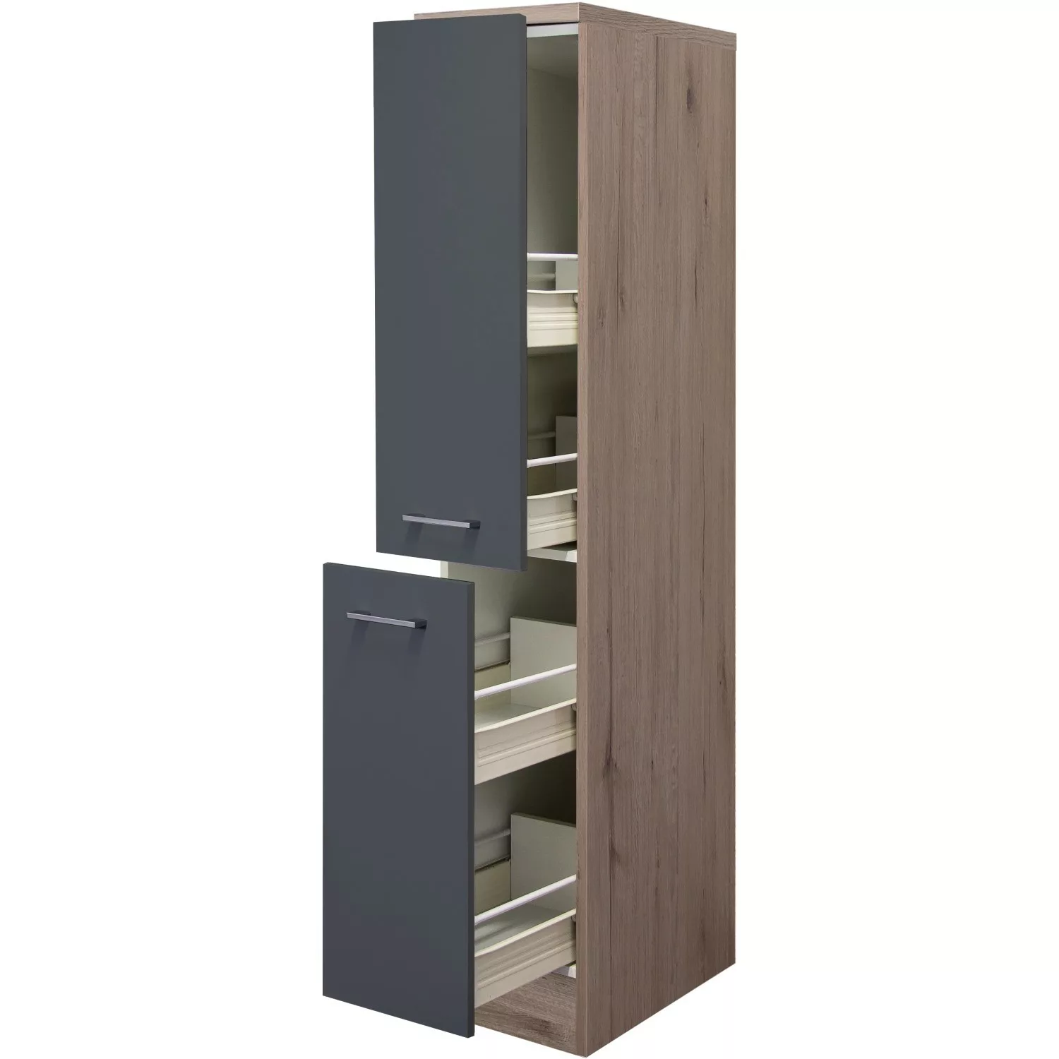 Flex-Well Apothekerschrank "Morena", (B x H x T) 30 x 161 x 60 cm, mit 4 Ab günstig online kaufen