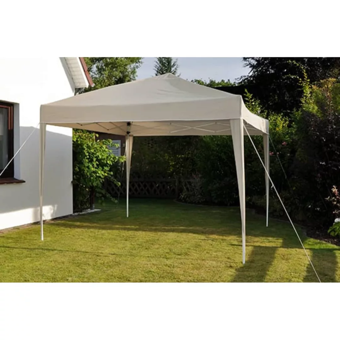 Hi Faltbares Partyzelt 3 X 3 M Beige günstig online kaufen