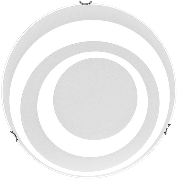 SPOT Light Deckenleuchte »Circle«, 1 flammig-flammig, Deckenleuchte aus Met günstig online kaufen