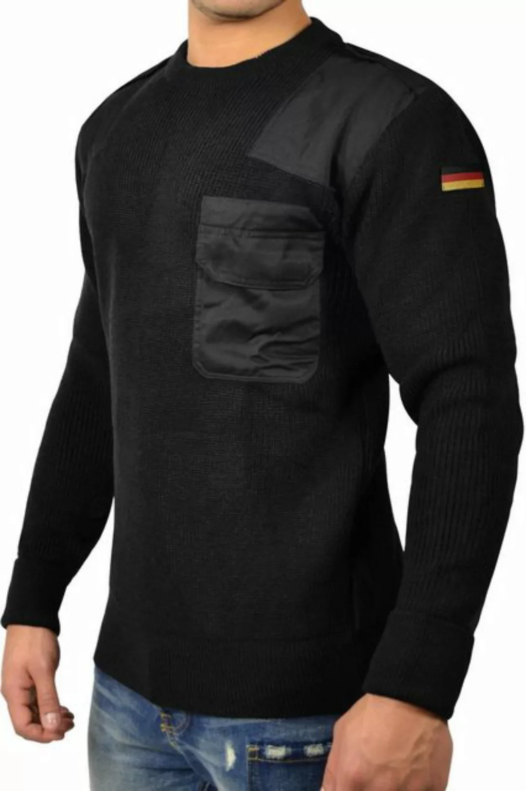 normani Strickpullover Herren BW-Pullover Dörentrup Bundeswehr Pullover mit günstig online kaufen