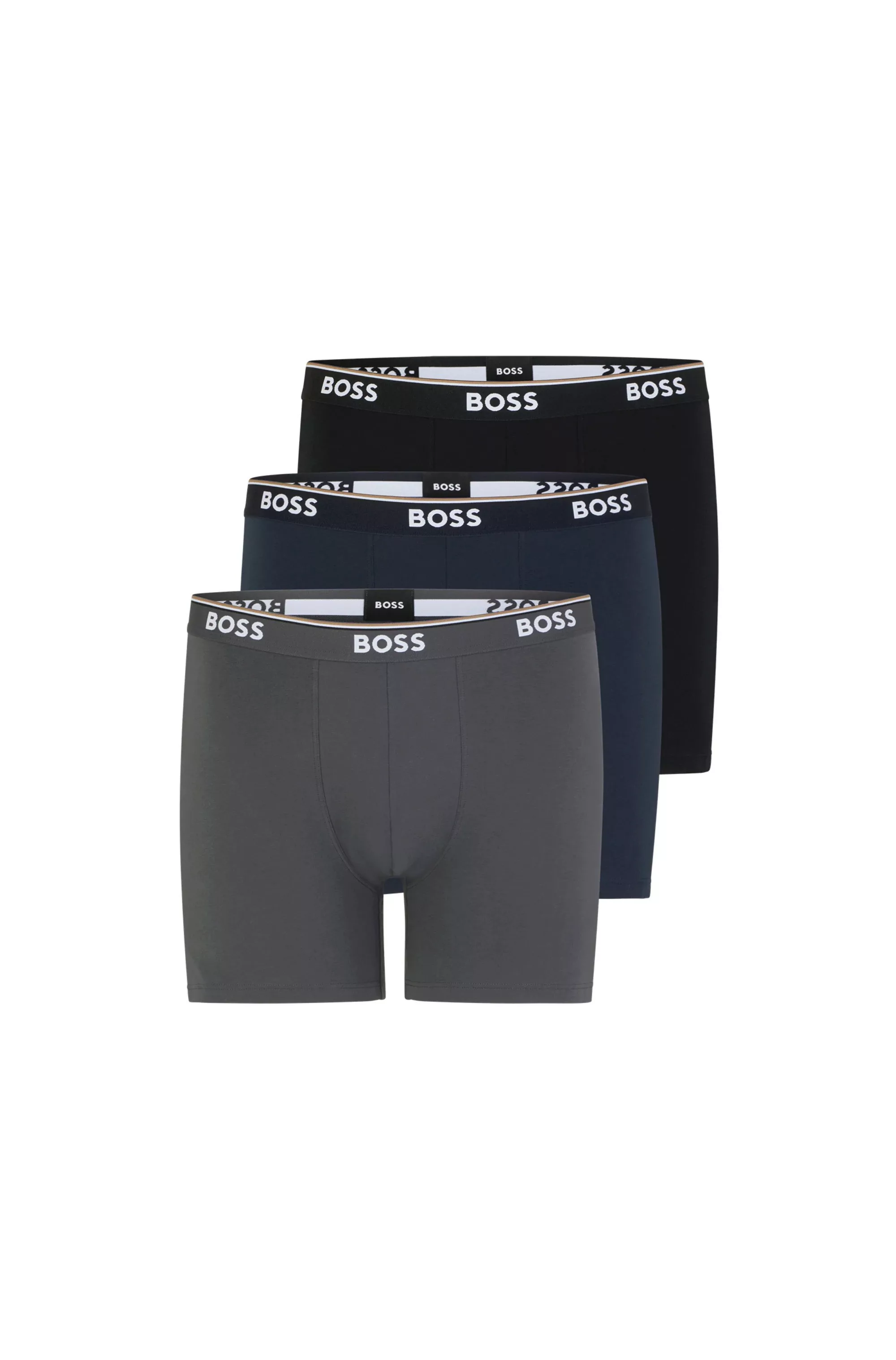 BOSS 3er-Pack Pants mit Elasthan günstig online kaufen