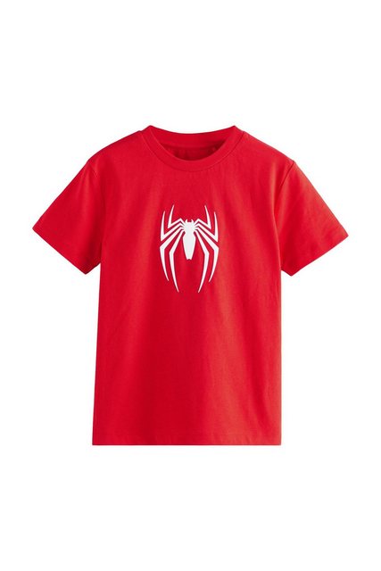 Next T-Shirt Spiderman-Applikation T-Shirt aus 100 % Baumwolle (1-tlg) günstig online kaufen