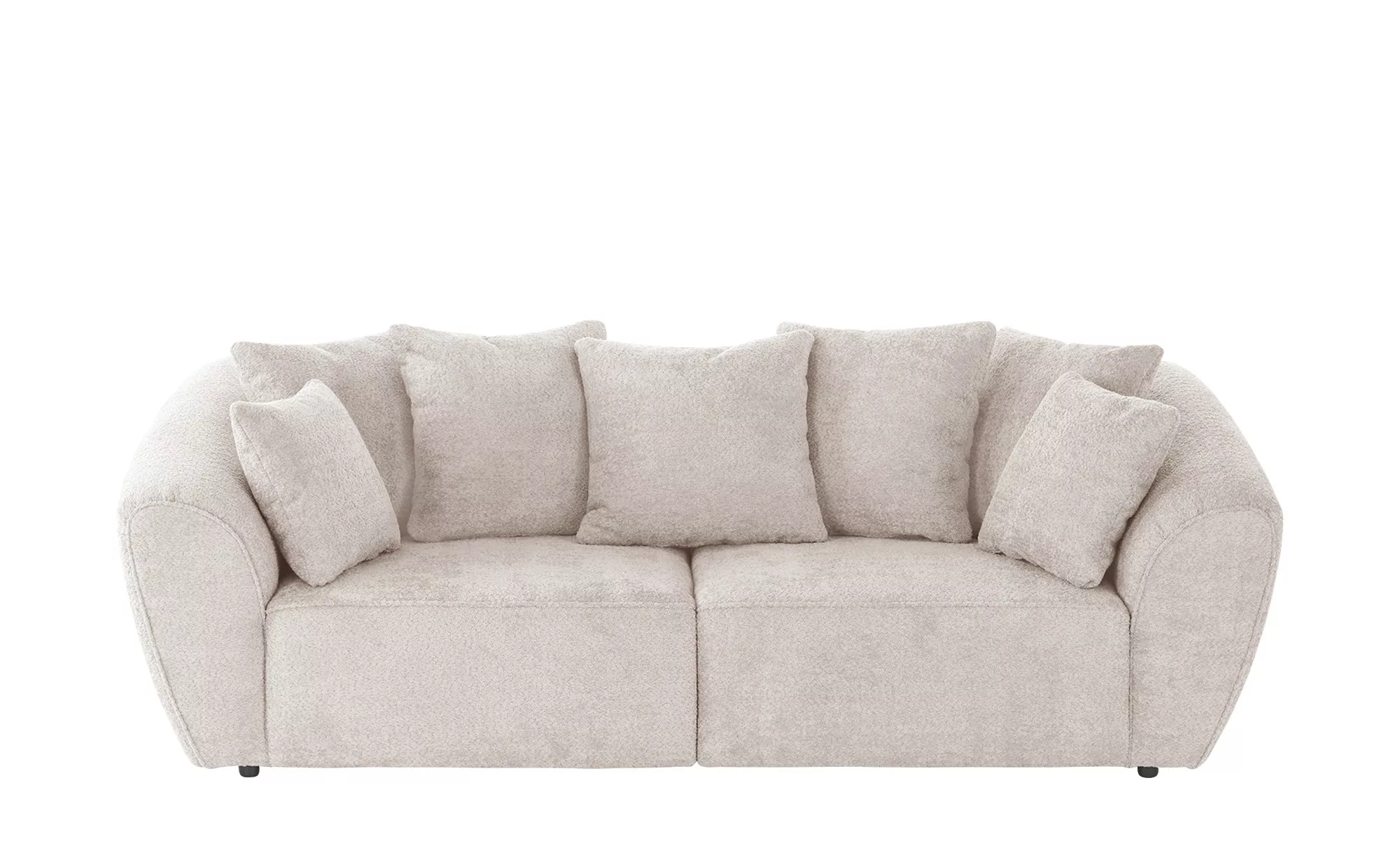 smart Big Sofa  Savita ¦ creme ¦ Maße (cm): B: 250 H: 81 T: 106 Polstermöbe günstig online kaufen