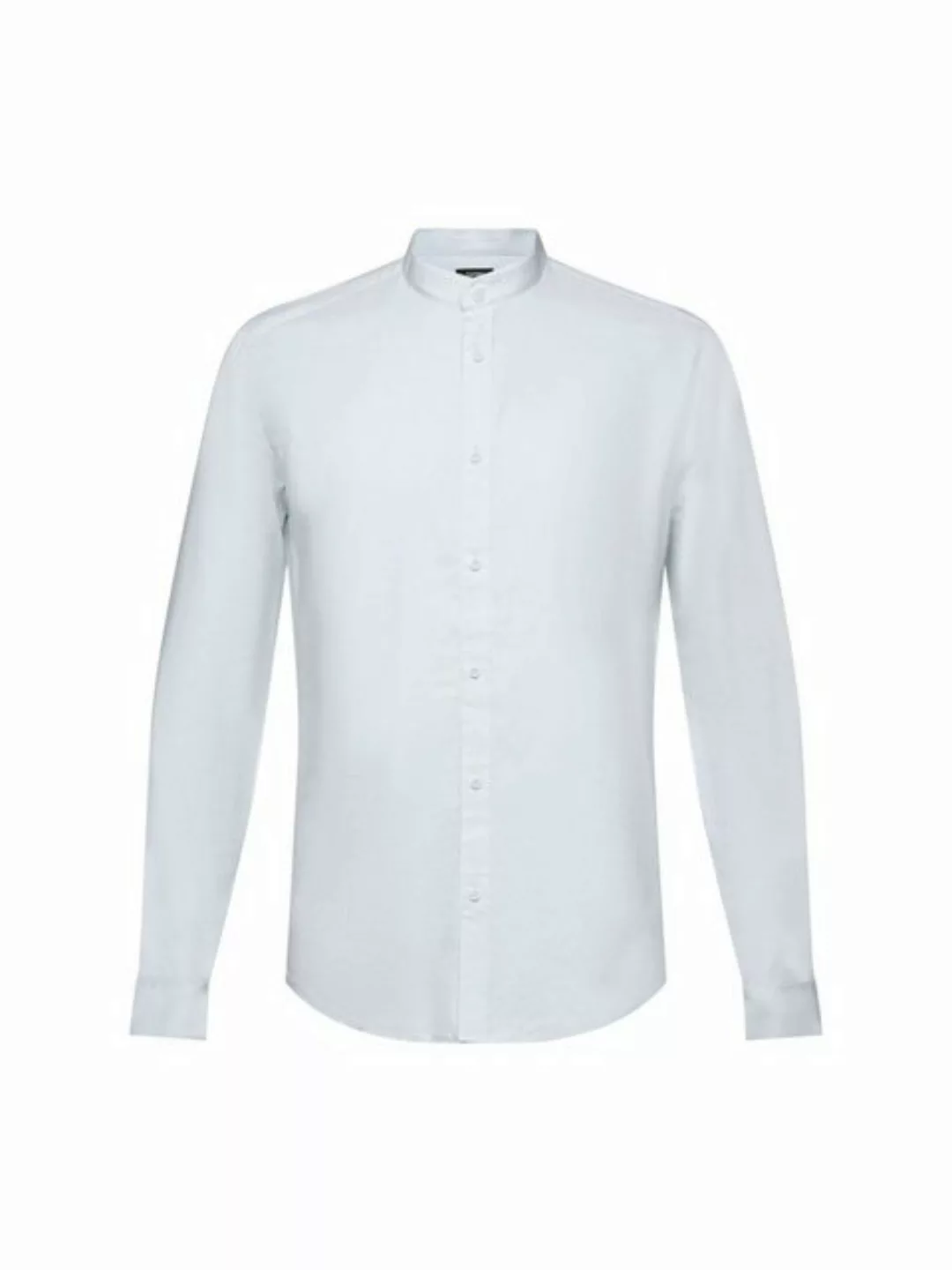 Esprit Collection Businesshemd Hemd in schmaler Passform mit Stehkragen günstig online kaufen
