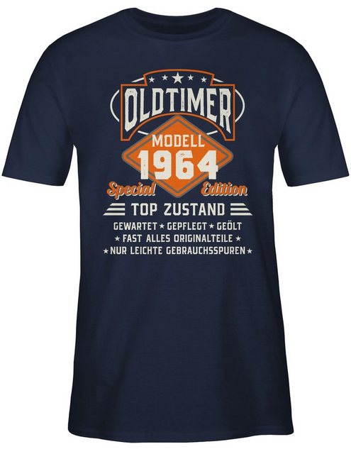 Shirtracer T-Shirt Oldtimer Modell 1964 60. Geburtstag günstig online kaufen