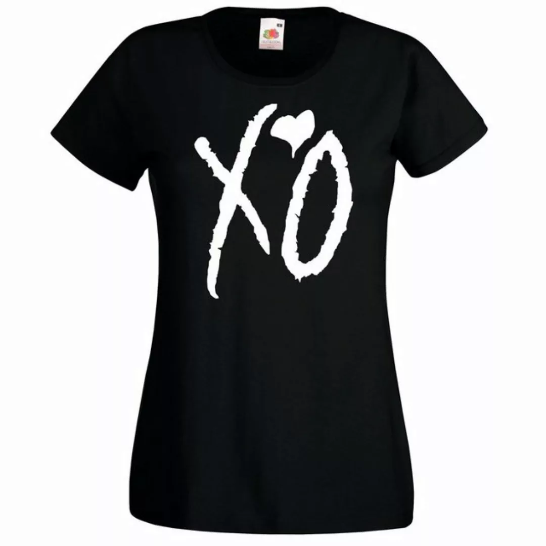 Youth Designz T-Shirt XO Damen T-Shirt mit trendigem Logo günstig online kaufen