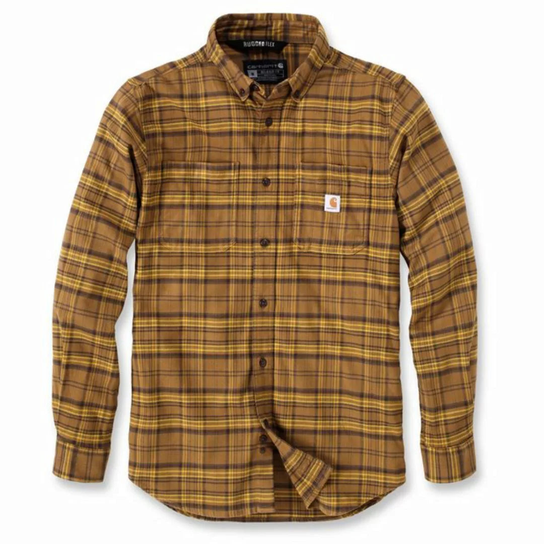 Carhartt Outdoorhemd Carhartt Herren Langarmhemd Midweight Flannel L/S Plai günstig online kaufen