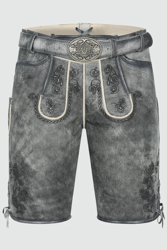 Lederhose Okko mit Gürtel günstig online kaufen