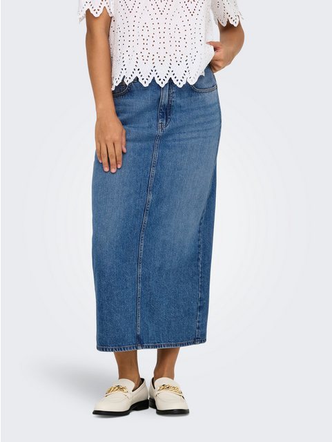 ONLY Jeansrock ONLLUMI MIDI BACK SLIT SKIRT DNM PIMNOOS günstig online kaufen