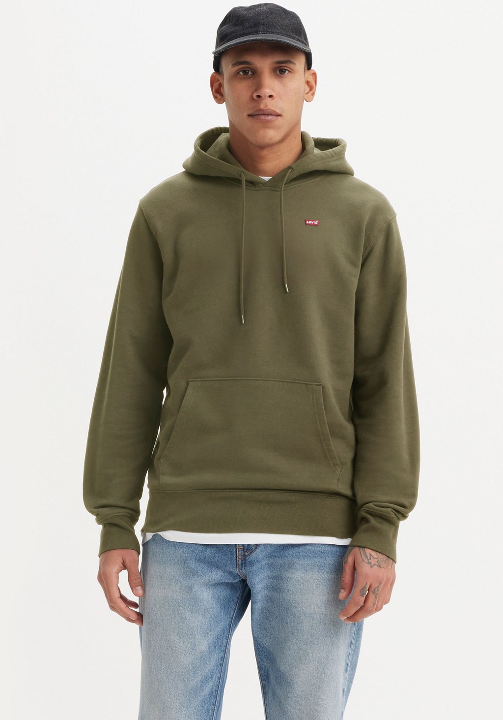 Levis Kapuzensweatshirt "NEW ORIGINAL HOODIE", mit kleinem Batwing-Logo günstig online kaufen