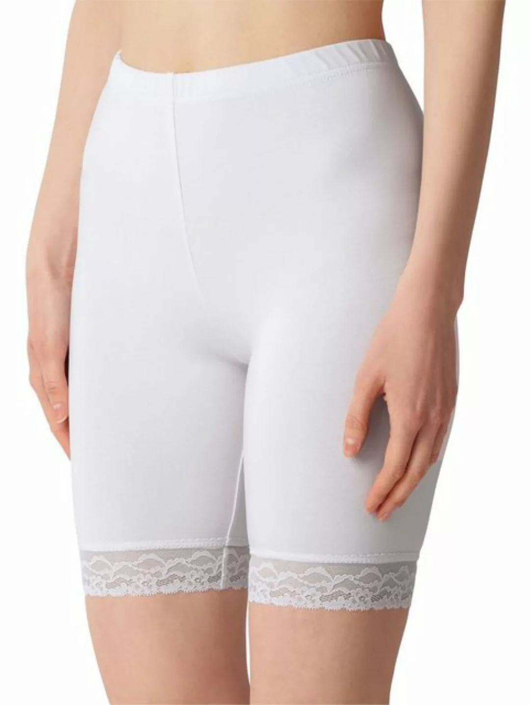 Bellivalini Leggings Damen Kurze Leggings mit Spitze BLV50-217 (1-tlg) elas günstig online kaufen