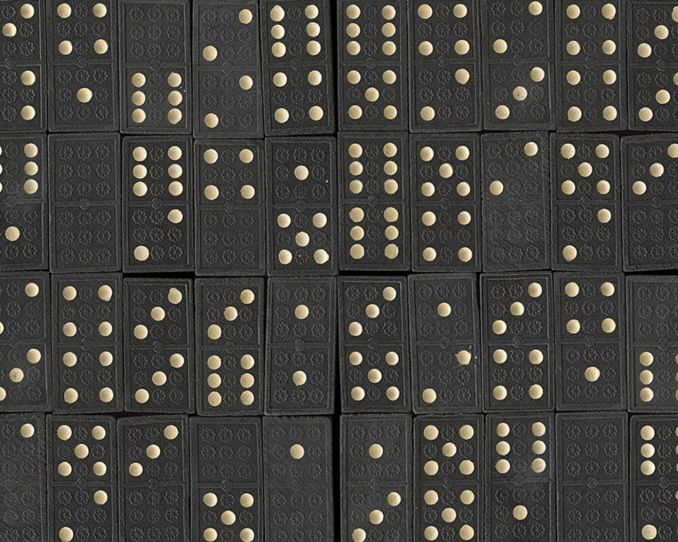 Fototapete "Dominosteine" 4,00x2,50 m / Strukturvlies Klassik günstig online kaufen