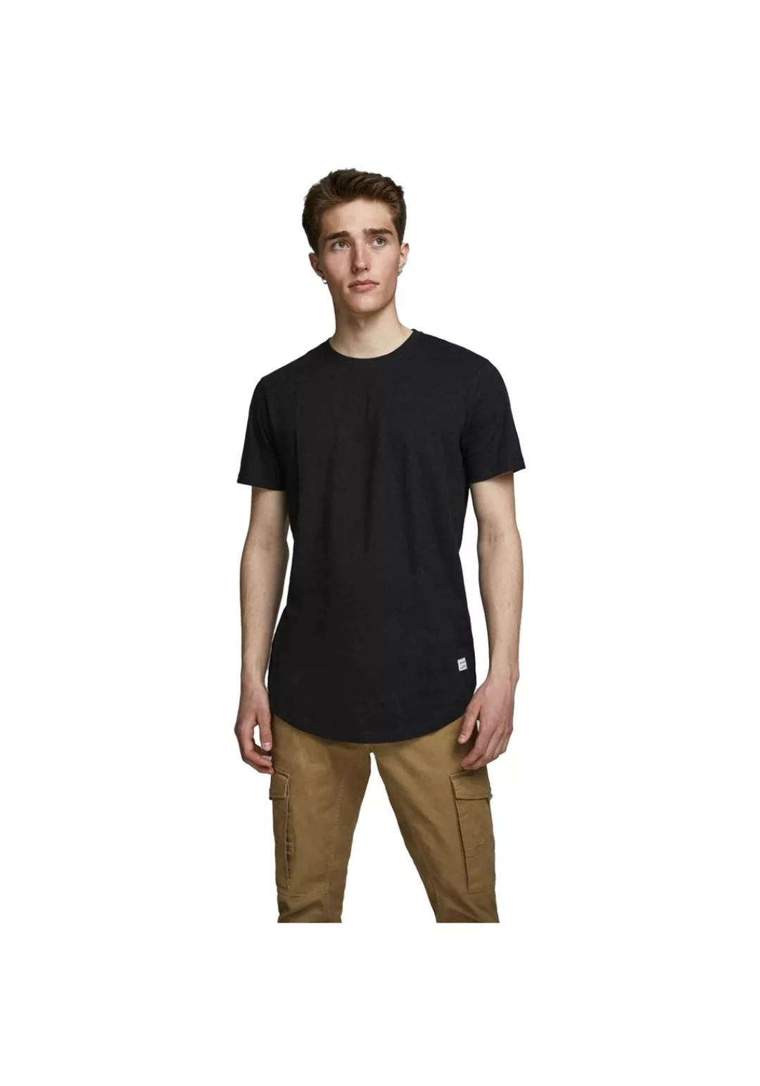 Jack & Jones Herren Rundhals T-Shirt JJENOA Regular Fit 5er Pack günstig online kaufen