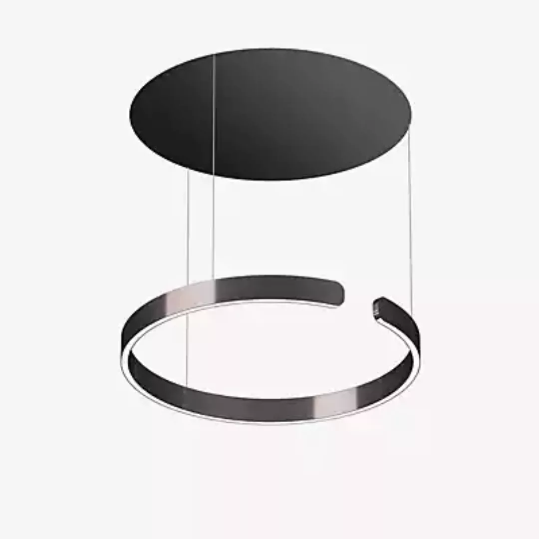 Occhio Mito Sospeso 60 Variabel Up Table Pendelleuchte LED, Kopf phantom/Ba günstig online kaufen