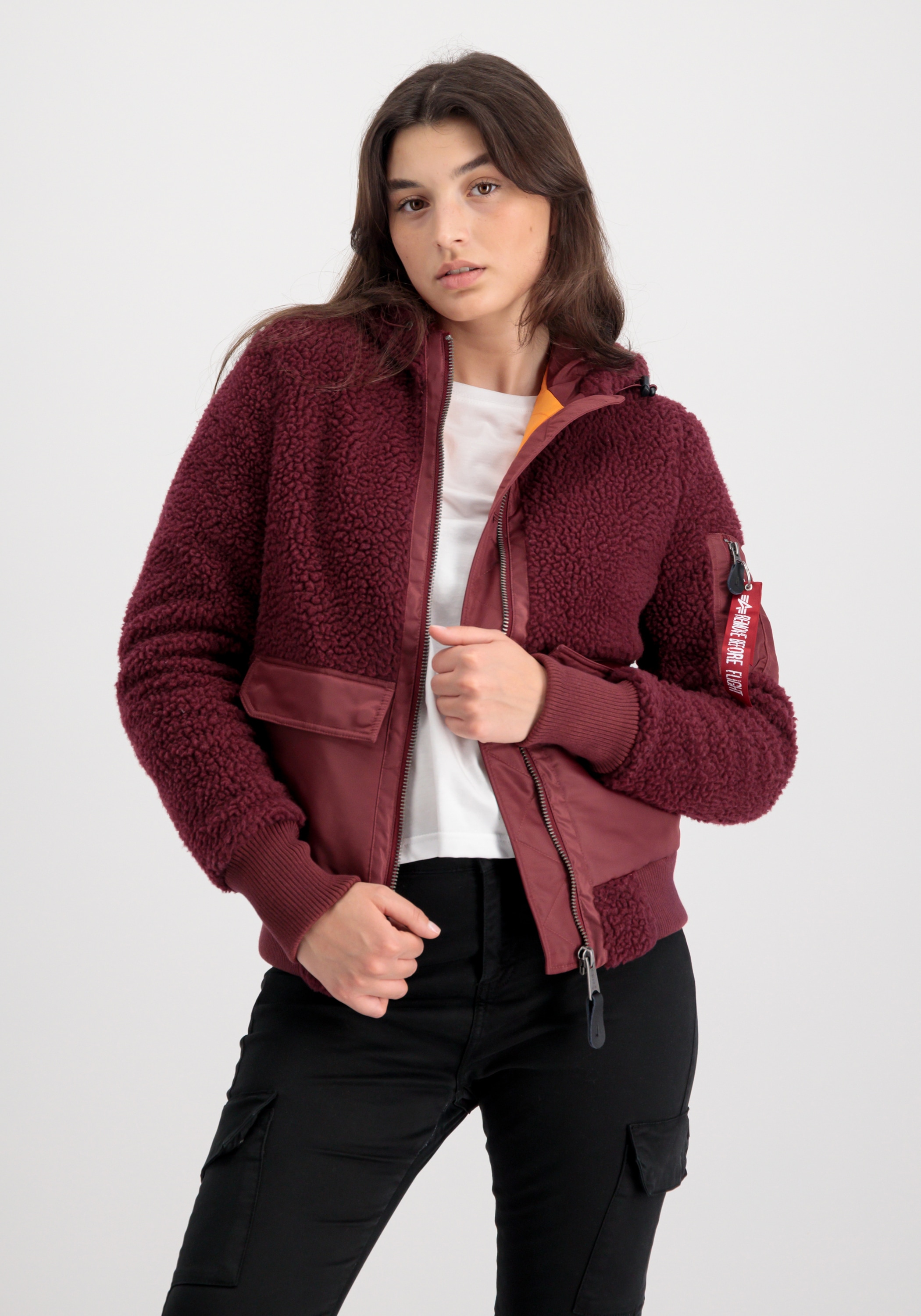 Alpha Industries Bomberjacke "Alpha Industries Women - Bomber Jackets Zip H günstig online kaufen