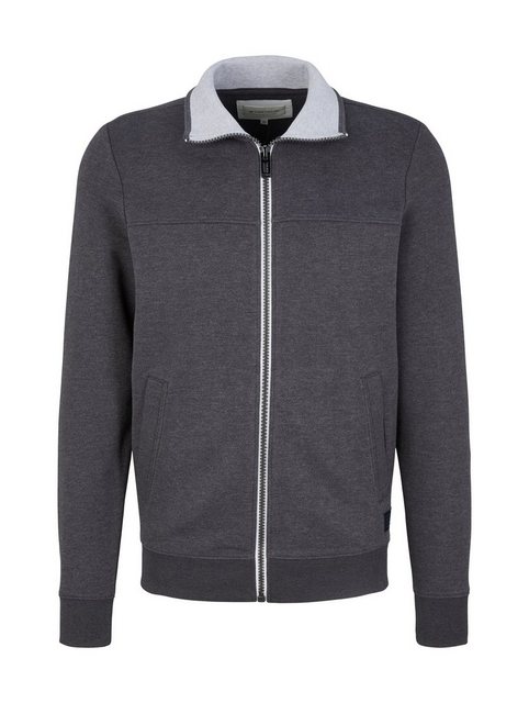 TOM TAILOR Sweatjacke Sweatjacke mit Ziernaht günstig online kaufen