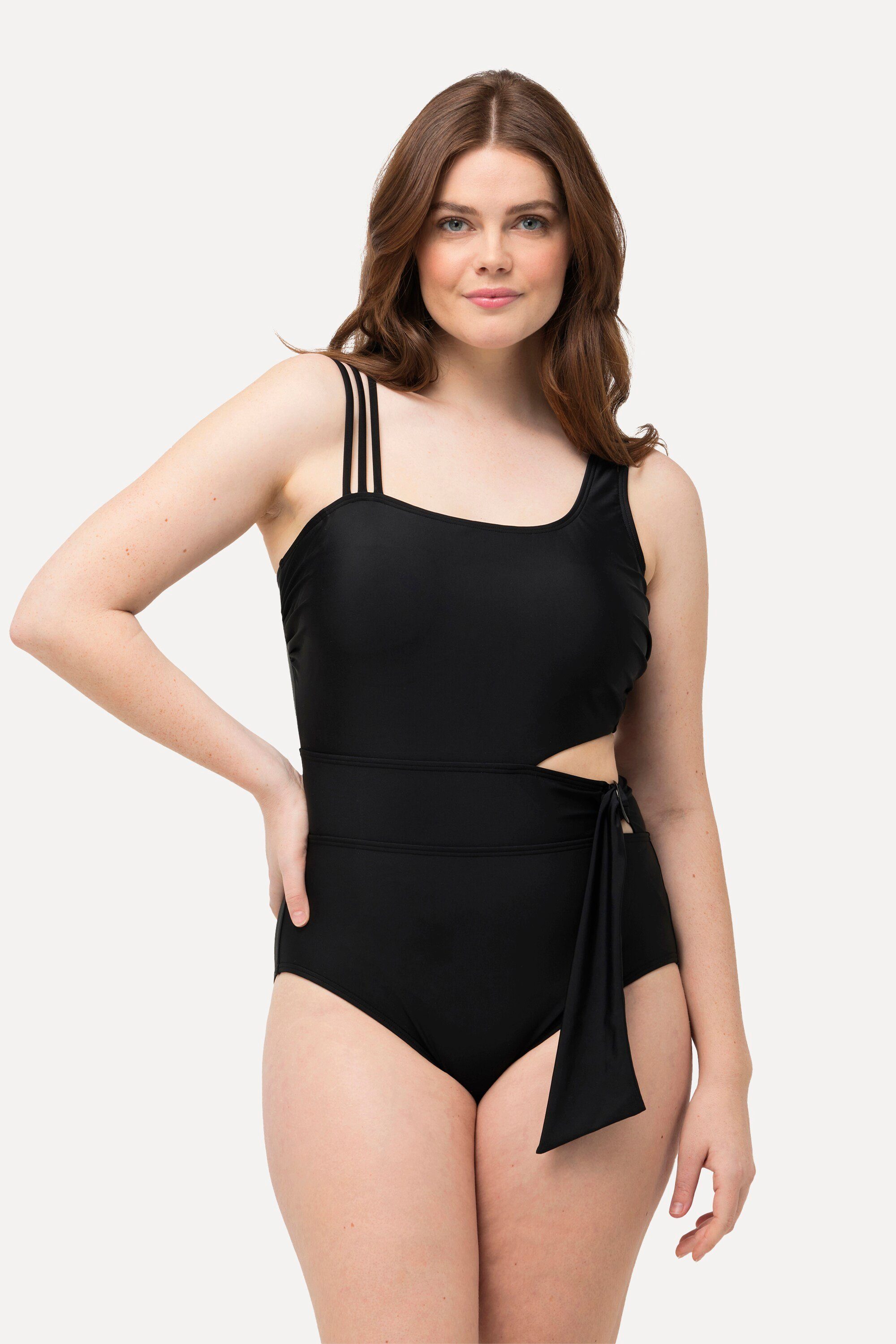 Ulla Popken Badeanzug Badeanzug Colorblocking Softcups günstig online kaufen