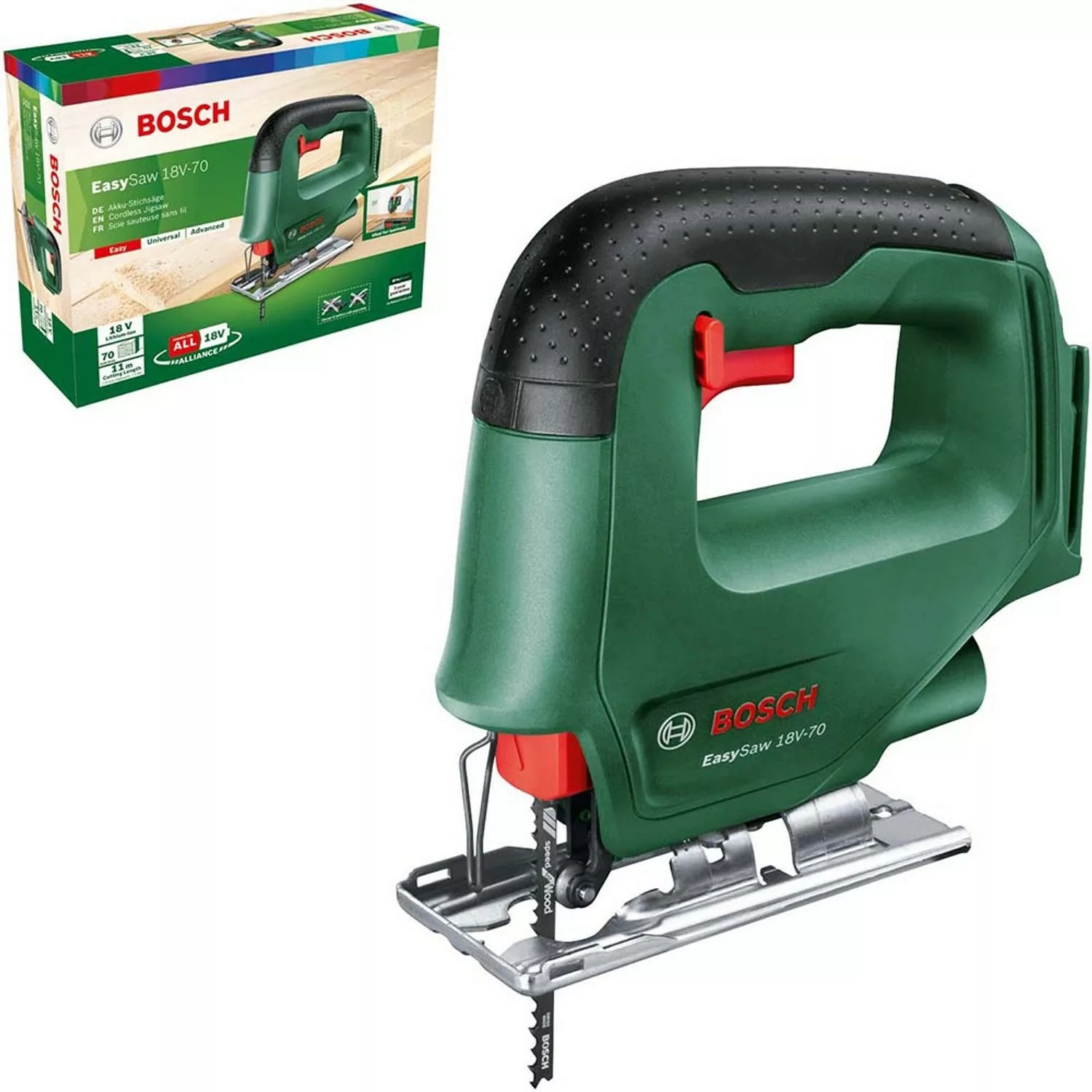 Bosch Akku-Stichsäge EasySaw 18V-70 Solo günstig online kaufen