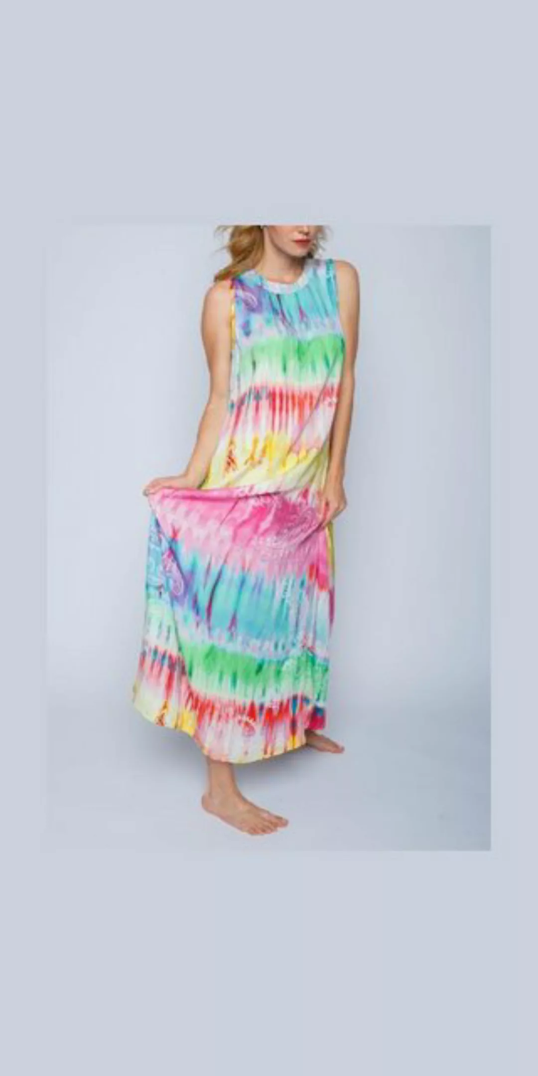 Emily Van Den Bergh Blusenkleid Damenkleid EMILY VAN DEN BERGH batik paisle günstig online kaufen