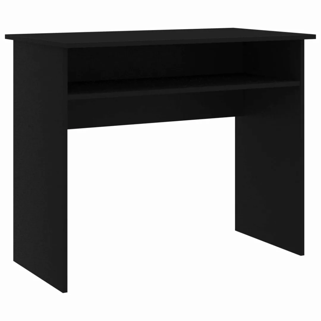 Schreibtisch Schwarz 90×50×74 Cm Spanplatte günstig online kaufen