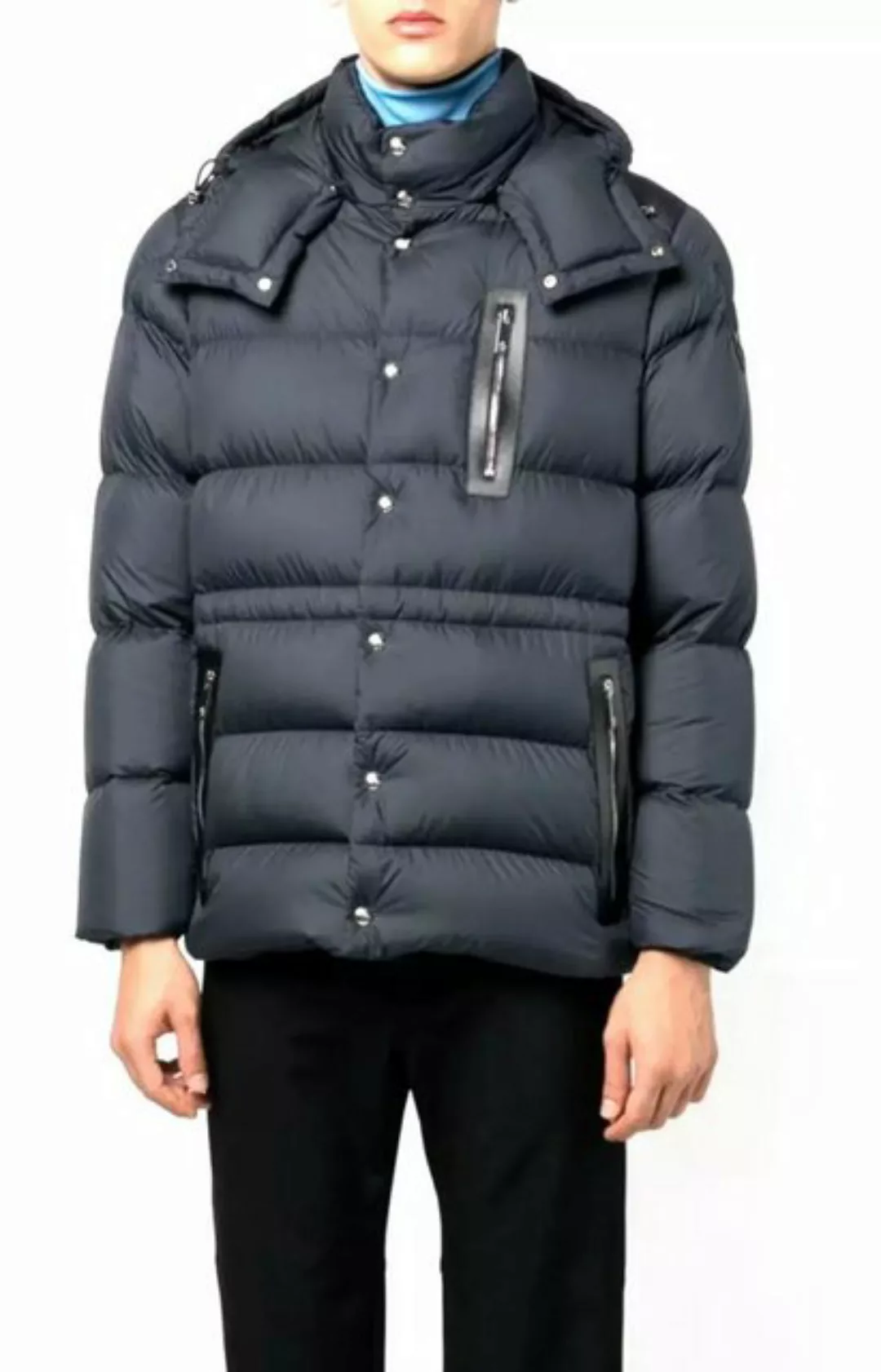 MONCLER Daunenjacke Bauges Mantel Bomber Parka mit Kapuze 4XL 90% Daunen un günstig online kaufen