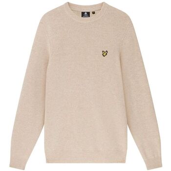 Lyle & Scott  Pullover KN921VF CREW NECK LAMBSWOOL-W823 TAUPE MARL günstig online kaufen
