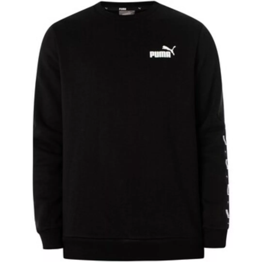 Puma  Sweatshirt Sweatshirt mit Rundhalsausschnitt und Streifen günstig online kaufen
