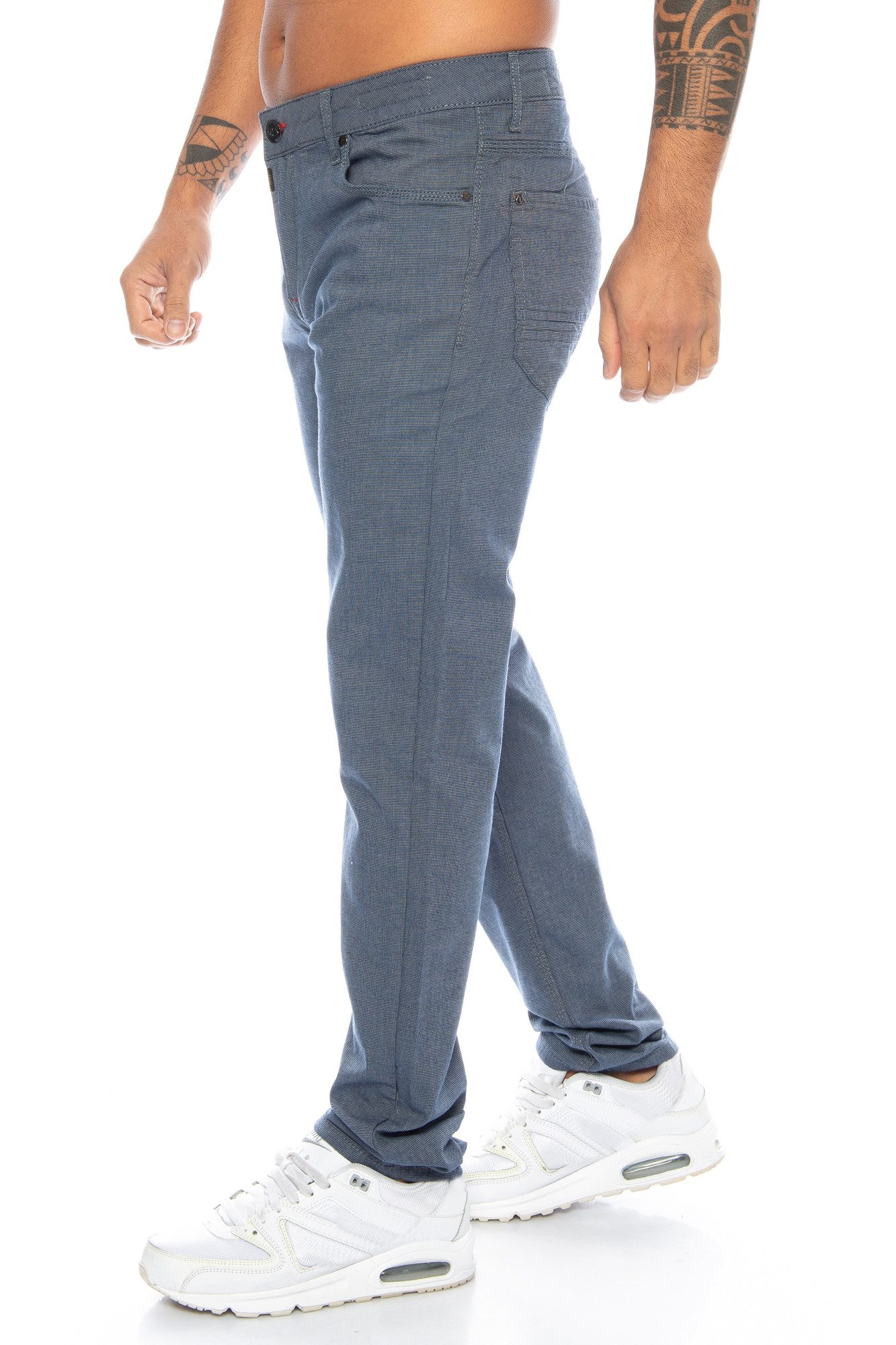 Cipo & Baxx Slim-fit-Jeans Herren Stoffhose günstig online kaufen