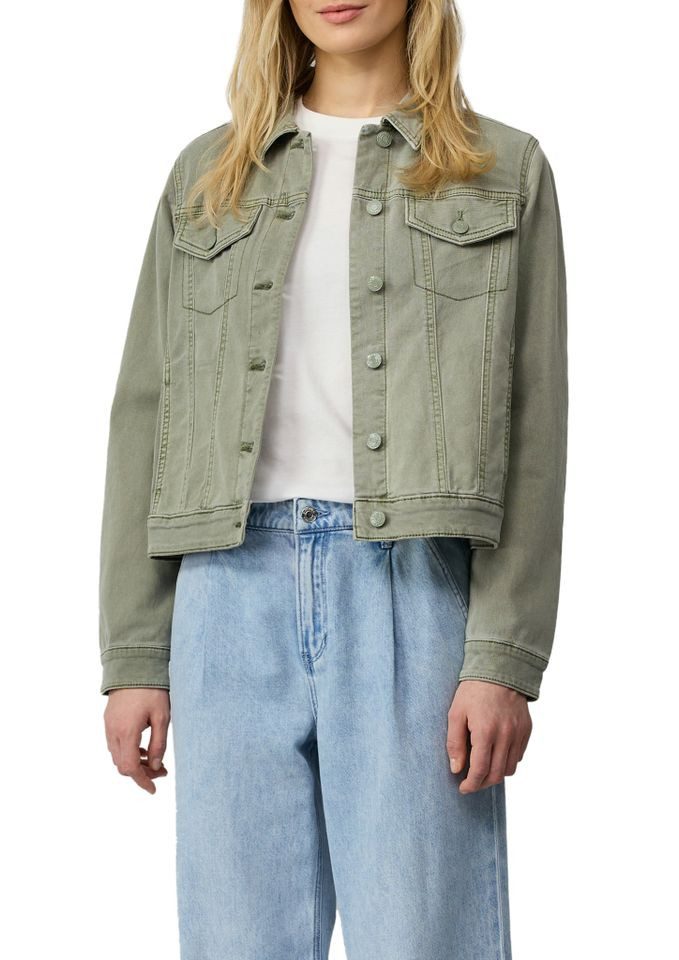 s.Oliver Jeansjacke - Jeansjacke mit seitlichen günstig online kaufen