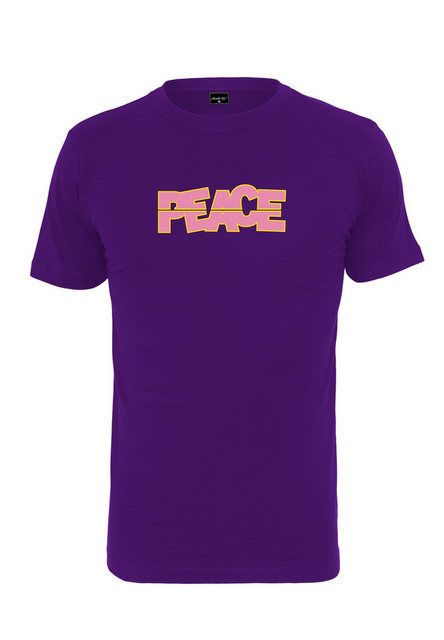 MisterTee Kurzarmshirt "MisterTee Damen Ladies Peace Tee" günstig online kaufen