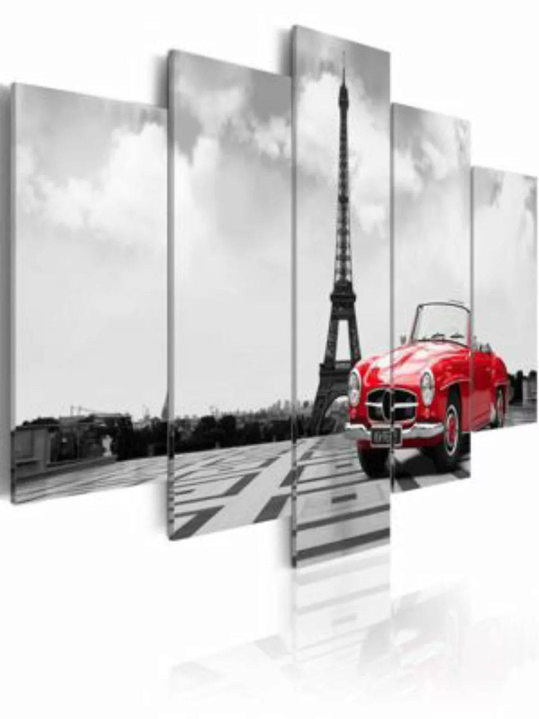artgeist Wandbild Parisian car mehrfarbig Gr. 200 x 100 günstig online kaufen
