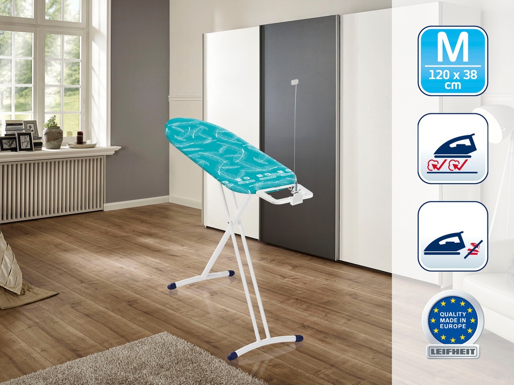 Leifheit Bügelbrett »AirBoard M Solid«, Bügelfläche 120 cmx38 cm, Bügelfläc günstig online kaufen
