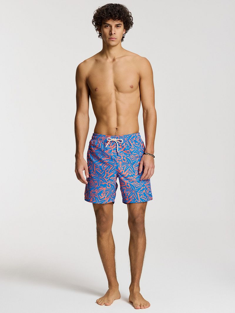 Shiwi Badeshorts Mike Starfish Blau - Größe M günstig online kaufen