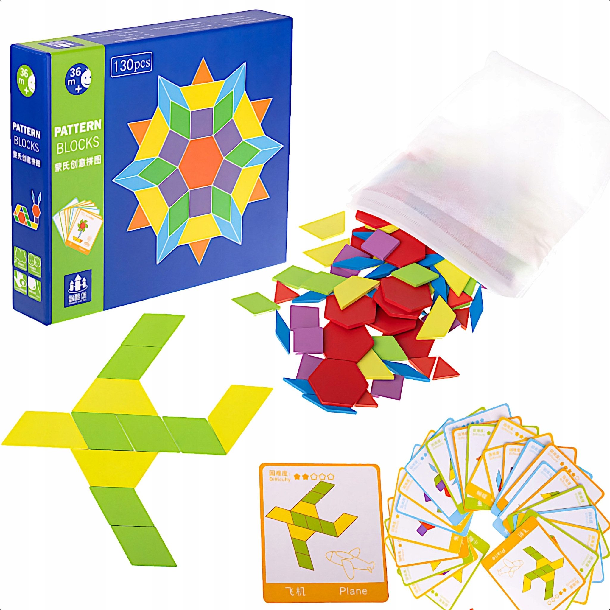 LA CUTE Puzzle Montessori Holzpuzzle mit günstig online kaufen